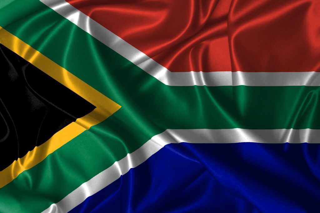 vlag zuid afrika