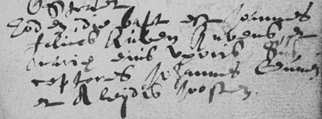 joannes rubens geboorte 1651 1