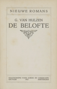de belofte kaft